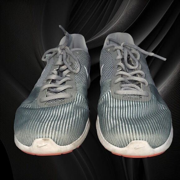 Nike womens Flex Bijoux gray running trainer shoes - Picture 4 of 5